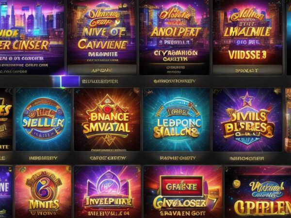 Which online casino game companies are leading the industry in innovation and entertainment?